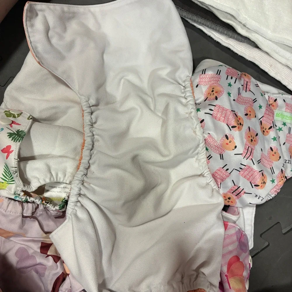 AlvaBaby Nora's Nursery Wegreeco Cloth Diaper Lot Pocket Inserts OS bamboo
